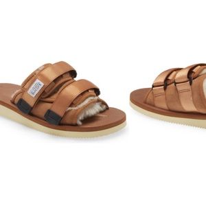 NWT Suicoke Moto M2AB Genuine Shearling Lined Slide Sandal